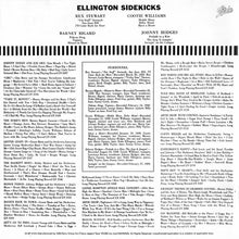 Carica l'immagine nel visualizzatore di Gallery, Johnny Hodges And His Orchestra, Rex Stewart And His Orchestra, Barney Bigard And His Orchestra & Cootie Williams & His Rug Cutters : Ellington Sidekicks (CD, Album, Comp, Mono)