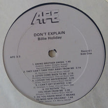 Carica l'immagine nel visualizzatore di Gallery, Billie Holiday : Don't Explain (3xLP, Comp + Box)