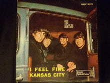 Carica l'immagine nel visualizzatore di Gallery, The Beatles : I Feel Fine / Kansas City (7", Single, Mono, Dar)