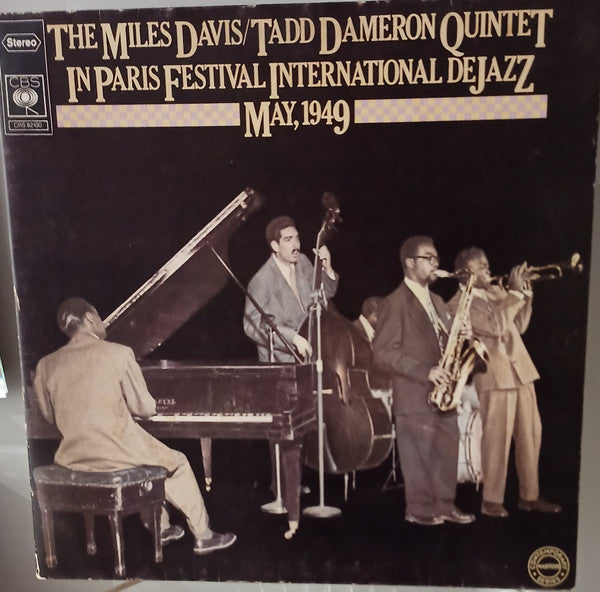 The Miles Davis/Tadd Dameron Quintet* : In Paris Festival International De Jazz - May, 1949 (LP, Album)