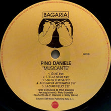 Carica l'immagine nel visualizzatore di Gallery, Pino Daniele : Musicante (LP, Album, RM, S/Edition)