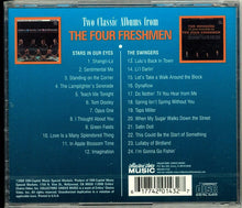 Carica l'immagine nel visualizzatore di Gallery, The Four Freshmen : Stars in Our Eyes / The Swingers (CD, Comp)