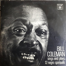 Carica l'immagine nel visualizzatore di Gallery, Bill Coleman (2) : Sings And Plays 12 Negro Spirituals (LP)