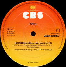 Carica l'immagine nel visualizzatore di Gallery, Toto : Holyanna (12", Maxi)