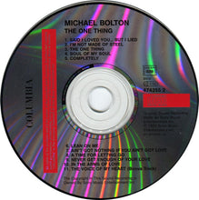 Carica l'immagine nel visualizzatore di Gallery, Michael Bolton : The One Thing (CD, Album)