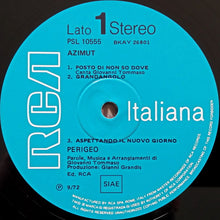 Carica l'immagine nel visualizzatore di Gallery, Perigeo : Azimut (LP, Album, RE, 180)