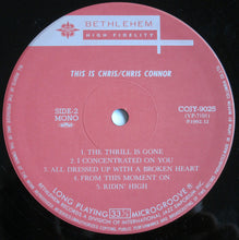 Carica l'immagine nel visualizzatore di Gallery, Chris Connor : This Is Chris (LP, Album, Mono, RE)