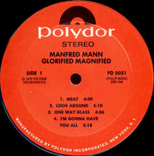 Carica l'immagine nel visualizzatore di Gallery, Manfred Mann's Earth Band : Glorified Magnified (LP, Album, Mon)