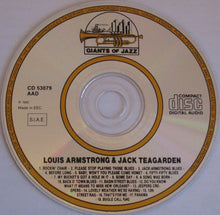 Carica l'immagine nel visualizzatore di Gallery, Louis Armstrong & Jack Teagarden : Satchmo Meets Big T (CD, Comp, RE)