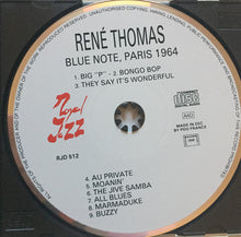 Carica l'immagine nel visualizzatore di Gallery, Rene Thomas* : Blue Note, Paris 1964 (CD)