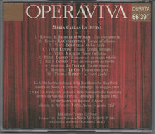 Carica l'immagine nel visualizzatore di Gallery, Maria Callas : La Divina (CD, Album, Comp, RM)