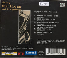 Carica l'immagine nel visualizzatore di Gallery, Gerry Mulligan Quartet : Olympia - Oct. 6th, 1962 (CD, Album)