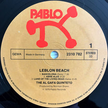 Carica l'immagine nel visualizzatore di Gallery, The Al Gafa Quinteto : Leblon Beach (LP, Album)