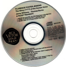Carica l'immagine nel visualizzatore di Gallery, Florence Foster Jenkins, Jenny Williams  •  Thomas Burns : The Glory (????) Of The Human Voice / A Faust Travesty (CD)