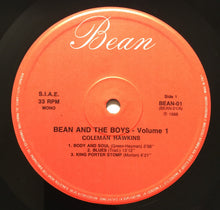 Carica l'immagine nel visualizzatore di Gallery, Coleman Hawkins : Bean And The Boys - Live And Uncommercial Recordings 1940-1965 Vol. 1 (LP, Comp, Mono)