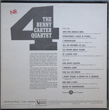 Carica l'immagine nel visualizzatore di Gallery, The Benny Carter Quartet : Sax A La Carter! (LP, Mono)