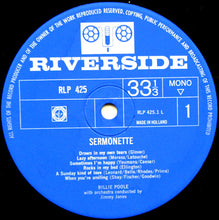 Carica l'immagine nel visualizzatore di Gallery, Billie Poole : Sermonette (LP, Mono)