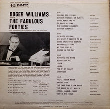 Carica l'immagine nel visualizzatore di Gallery, Roger Williams (2) : Songs Of The Fabulous Forties (2xLP, Album, Gat)