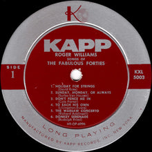 Carica l'immagine nel visualizzatore di Gallery, Roger Williams (2) : Songs Of The Fabulous Forties (2xLP, Album, Gat)