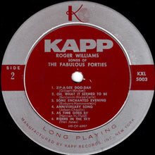 Carica l'immagine nel visualizzatore di Gallery, Roger Williams (2) : Songs Of The Fabulous Forties (2xLP, Album, Gat)