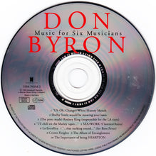 Carica l'immagine nel visualizzatore di Gallery, Don Byron : Music For Six Musicians (CD, Album)