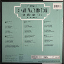 Carica l'immagine nel visualizzatore di Gallery, Dinah Washington : The Complete Dinah Washington On Mercury, Vol. 2 (1950-1952) (3xLP, Comp, RE)