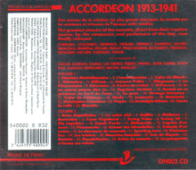 Carica l'immagine nel visualizzatore di Gallery, Various : Accordéon - Musette / Swing / Paris 1913-1941 (2xCD, Comp)