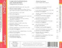 Carica l'immagine nel visualizzatore di Gallery, Arturo Sacchetti : L' Organo Napoletano Nel XVIII Secolo - Composizioni Da Camera (CD)