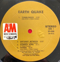 Carica l'immagine nel visualizzatore di Gallery, Earth Quake (2) : Earth Quake (LP, Album, MR)
