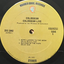 Carica l'immagine nel visualizzatore di Gallery, Colosseum : Colosseum Live (2xLP, Album, San)