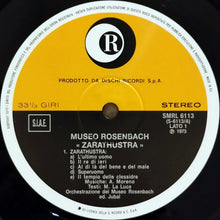 Carica l'immagine nel visualizzatore di Gallery, Museo Rosenbach : Zarathustra (LP, Album, RE, Gat)