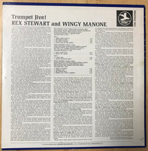 Carica l'immagine nel visualizzatore di Gallery, Rex Stewart And Wingy Manone : Trumpet Jive! (LP, Comp)