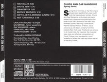 Carica l'immagine nel visualizzatore di Gallery, Chuck Mangione, Gap Mangione, Sal Nistico, The Jazz Brothers : Spring Fever (CD, Album, RE)