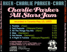 Carica l'immagine nel visualizzatore di Gallery, Charlie Parker : Charlie Parker All Stars Jam (CD, Album, RE)