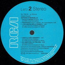 Carica l'immagine nel visualizzatore di Gallery, Antonio & Marcello : Piano Piano (LP, Album)