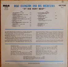 Carica l'immagine nel visualizzatore di Gallery, Duke Ellington And His Orchestra : At His Very Best (LP, Comp, Mono, Ora)
