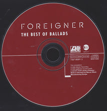 Carica l'immagine nel visualizzatore di Gallery, Foreigner : The Best Of Ballads (CD, Comp)