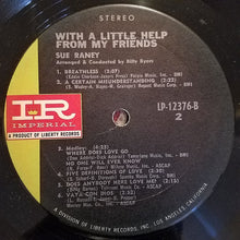 Carica l'immagine nel visualizzatore di Gallery, Sue Raney : With A Little Help From My Friends (LP, Album)