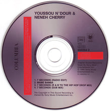 Carica l'immagine nel visualizzatore di Gallery, Youssou N'Dour & Neneh Cherry : 7 Seconds (CD, Maxi)