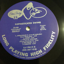 Carica l'immagine nel visualizzatore di Gallery, Cannonball Adderley : Sophisticated Swing (LP, Album, Mono, RE)