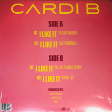 Carica l'immagine nel visualizzatore di Gallery, Cardi B, Bad Bunny, J. Balvin : I Like It (12", Single, Ltd)
