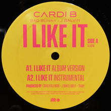 Carica l'immagine nel visualizzatore di Gallery, Cardi B, Bad Bunny, J. Balvin : I Like It (12", Single, Ltd)