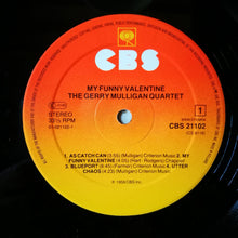 Carica l'immagine nel visualizzatore di Gallery, Gerry Mulligan Quartet : My Funny Valentine (LP, Album, RE)