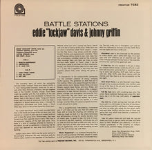 Carica l'immagine nel visualizzatore di Gallery, Eddie "Lockjaw" Davis & Johnny Griffin : Battle Stations (LP, Album, Mono, RE)