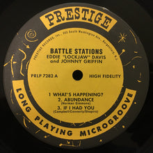 Carica l'immagine nel visualizzatore di Gallery, Eddie "Lockjaw" Davis & Johnny Griffin : Battle Stations (LP, Album, Mono, RE)