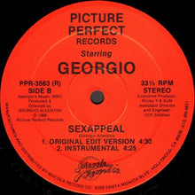 Carica l'immagine nel visualizzatore di Gallery, Georgio (2) : Sexappeal (Remix Version) (12")