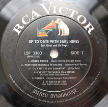 Carica l'immagine nel visualizzatore di Gallery, Earl Hines : Up To Date With Earl Hines (LP, Album)
