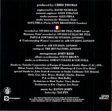 Carica l'immagine nel visualizzatore di Gallery, Elton John : The One (CD, Album)
