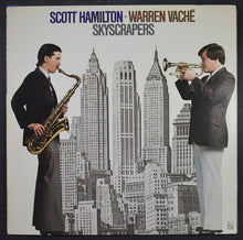 Carica l'immagine nel visualizzatore di Gallery, Scott Hamilton - Warren Vaché : Skyscrapers (LP, Album, RE)