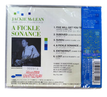 Carica l'immagine nel visualizzatore di Gallery, Jackie McLean : A Fickle Sonance (CD, Album, Ltd, Promo, RE, RM)